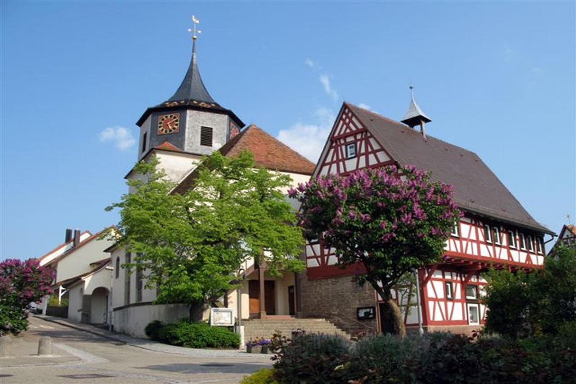 Landpension Wachtkopf Vaihingen an der Enz Buitenkant foto